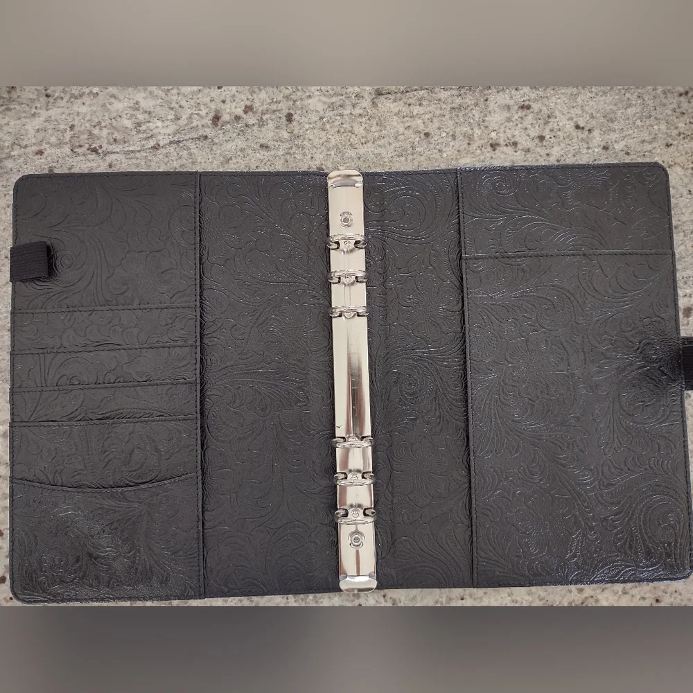 Embossed A5 Binders with Key Chain